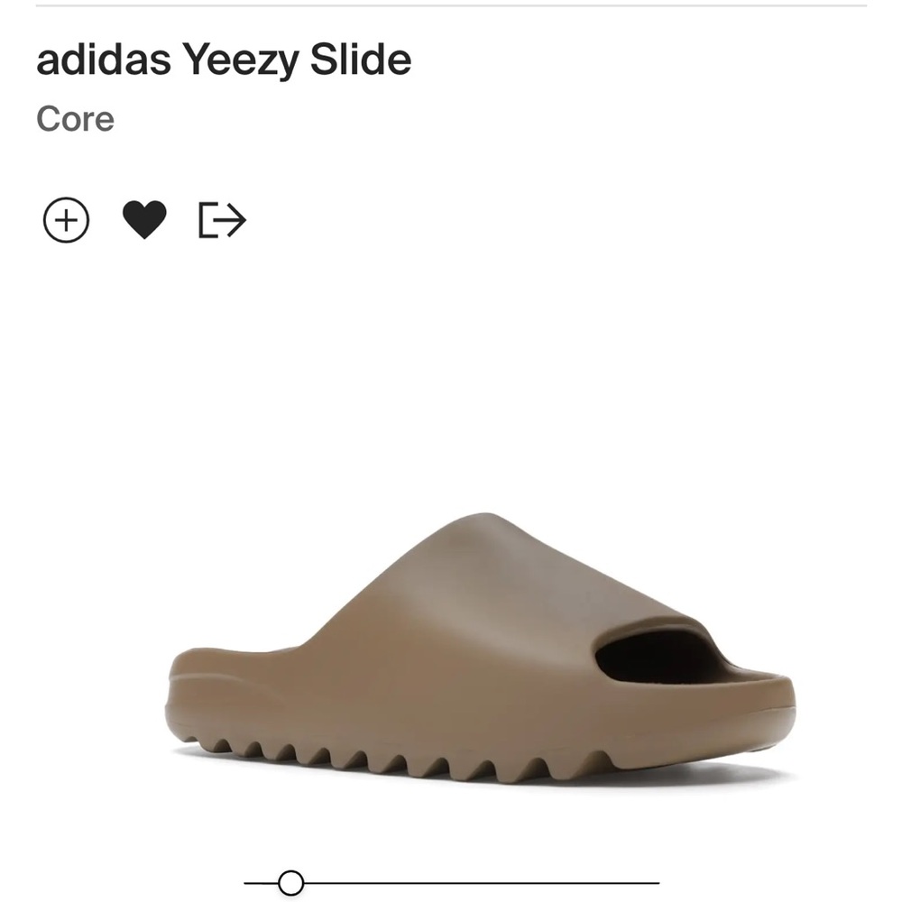 Authentic Yeezy Slides- Core